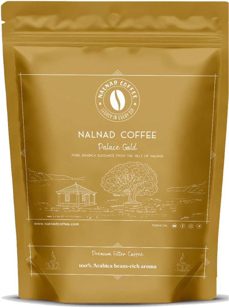 Nalnad Palace Gold – 100% Arabica Filter Coffee Powder from Kodagu | Nalnad Coffee